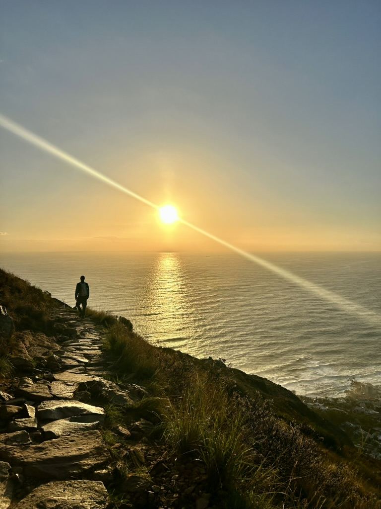 Golden hour in Cape Town, South Africa